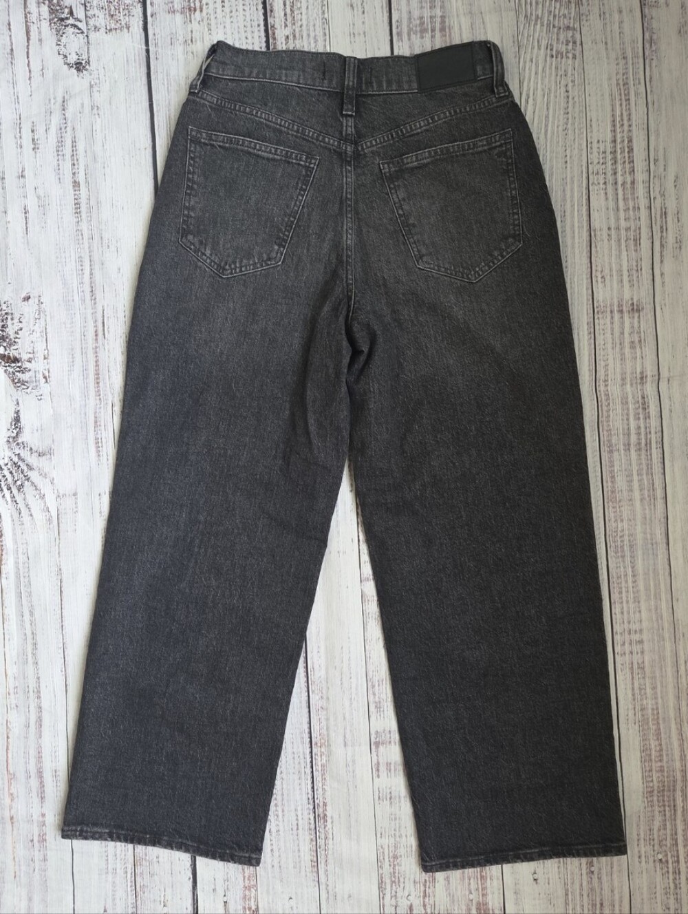 Madewell The Perfect Vintage Wide Leg Crop Jeans Robles Wash 27 NEW NWT NR473 - Picture 8 of 8